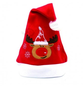 Berretto di Natale di vendita calda, cappello della Santa, cappello di natale per il regalo