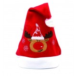 CaSquette de Noël de vente chaude, chapeau de Santa, chapeau de Noël pour le cadeau