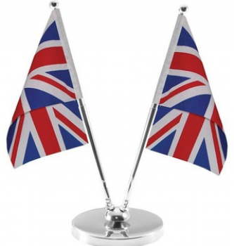 低米oq印刷英国桌旗与立场