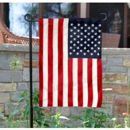 Topkwaliteit groothandel Amerikaanse vlag tuin vlag