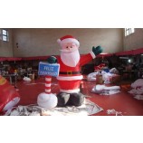 Wholesale custom high quality inflatable santa advertising inflatable christmas old man with high quality and any size