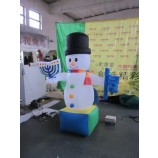 Customized good quality big inflatable snowman,inflatable christmas for decoration with any size