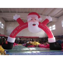 Christmas Decoration Archway Xmas Holiday Supplies Santa Claus Inflatable Christmas Arch