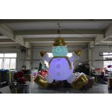 Neuer Stil 2017 heißer Verkauf großer aufblaSbarer SchneeMann /AufblaSbareS Weihnachten für Dekoration