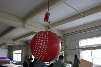 Fábrica perSonalizado de boa qualidade colorido brilhante ballon inflável para o natal 