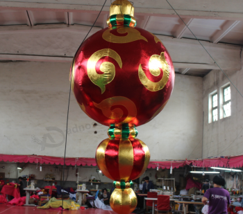 巨型led气球充气节日挂球批发 