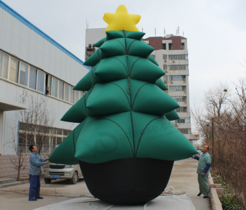 Outddoor gigante dEcorativo natal árvore inflável
