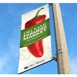 Double Sides Printing Hanging Street Advertising Banner