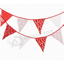 Groothandel kleine PoLyeSter. banner driehoek bunting vlaggen