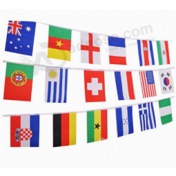 Heißer Verkauf benutzerdefinierte Mini-Land Flaggege Flaggege