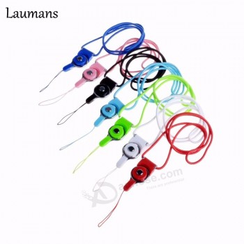 LauManS 40cM Multi-AlçaS de peScoço de colareS de função para cartão de paSSe de id /Chave/Telefone celular /Porta alça da câMera pendurar cor aleatória de corda
