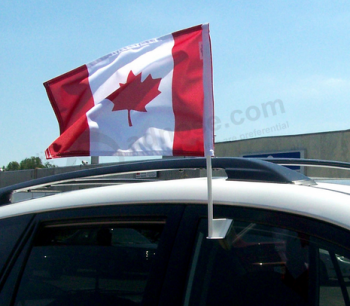 Verschiedene Länder Polyester Fenster Auto Flagge Kanada Auto Fahnen