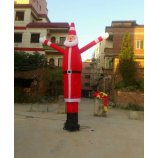 Рождественский воздушный танцор Санта-Клаус надувной танцор неба
