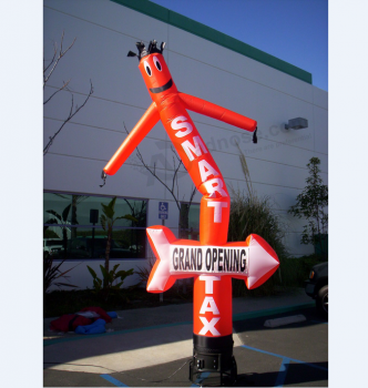 Wholesale custom high quality Outdoor Promotional Inflatable Advertising Dancing Guy With Arrow