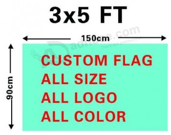Bandiere pubblicitarie aziendali e bandiere bandiera 5x3ft per ordinare qualSiaSi diMenSione 90 cM * 150 cM. TraSporto libero