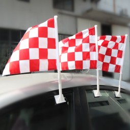 Wholesale customized Advertising Window Clip Cheap Car Flag
