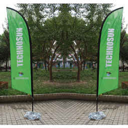 Factory Supplier Custom Feather Flags Double Sided