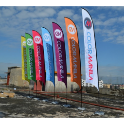 Printed Flags And Banners Custom Advertising Swooper Flags