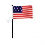 Factory custom high-end mini paper hand flag with high quality and any size