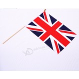 Wholesale world shaking in game hand waving desk flags with high quality and any size