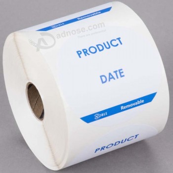 Preço de atacado medicina de papel personalizado adesivos removíveis cortado
