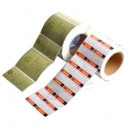 Printed colorful custom self-adhesive sticker paper in roll