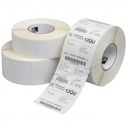 Custom white paper product hs codes label sticker printing for export
