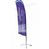 Promotion flag with customized design advertising Feather Beach Flag for sale with high quality and any size