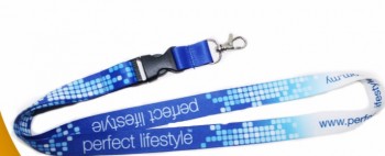 Custom High quality polyester sublimation lanyard with your logo