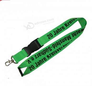 Custom Lanyards With Printed Logo Polyester Silk Printing Lanyard with high quality