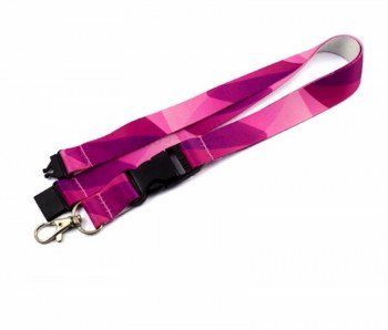 Wholesale Cheap New Product Polyester Printing Sublimation Neck Lanyard With Custom Logo