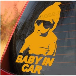 "Baby On Board" Baby Safety Sign Car Sticker, Car Decal - Vehicle Safety Sign Sticker