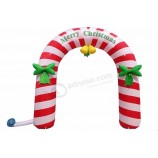 Colorful Inflatable Marry Christmas Gift Gate Arch with high quality and any size