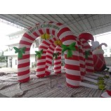 Customized Inflatable Entrance Arch / Outdoor Christmas Decoration Inflatable Arch with high quality and any size