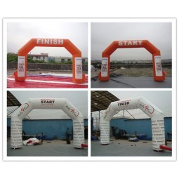 Air Tight Advertising Inflatable Finish & Start Arches