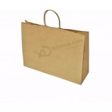 生态-Amistoso reciclable luxuy bolsa de papel de alta calidad de Kraft