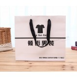 High quality recyclable wine red different size gift kraft paper bag