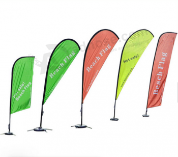 Popolare design personalizzato stampato bandiera beach design
