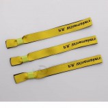 Bulk Sale Plastic Lock Festival Wristband For Promotional