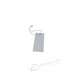 China supplier hot sale elastic string hang tag with custom logo