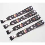 Pulsera de cinta de pulsera de textil de llegada nueva para la venta directa de fábrica de evento