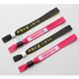 высокий-End красочные сублимированные пользовательские махровые браслеты