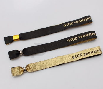 Novelty Fancy Festival Fabric Wristbands for Promotion Usage