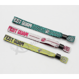 Music Event Show Custom Wristband With Fastener slid clock