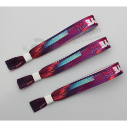 Festival wrist bands with colorful printing for decoration
