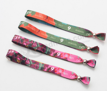Christmas ornaments event souvenirs woven fabric wristbands
