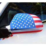 Voiture aile miroir couverture drapeau usa drapeau miroir de voiture