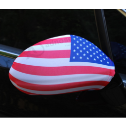 Drapeau de l'aile de la voiture drapeau amérique drapeau couverture de miroir de voiture