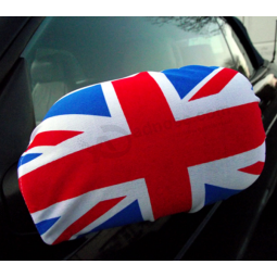 Alta calidad coche espejo cubierta coche espejo bandera nacional reino unido