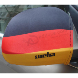 Espelho de carro impresso bandeira alemã bandeira de espelho de carro de cordão